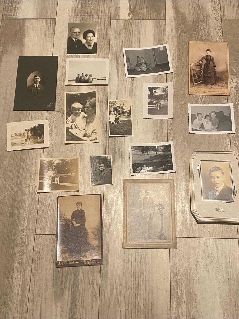 16 Original black and white photographs